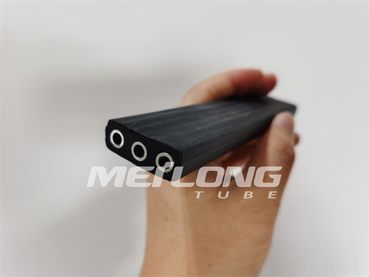 Duplex 2205 Encapsulated Control Line Flatpack Dengan 3 Jalur Untuk Ladang Minyak Dan Gas