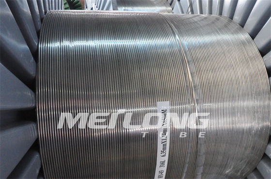 Uji Arus Eddy Tabung Melingkar Stainless Steel 316L