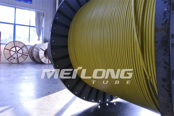 PVDF Encapsulated Ss Capillary Tube Control Line Flatpack Untuk Sumur Minyak Dan Gas