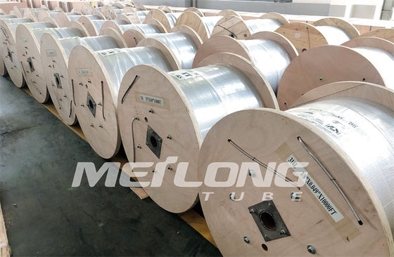 Tabung Hidraulik SS Kapiler 0,035in 0,89mm Jalur Kontrol Hidraulik Incoloy 825