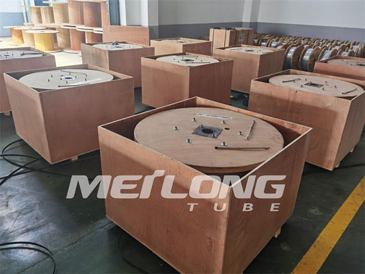 Tabung Hidraulik SS Kapiler 0,035in 0,89mm Jalur Kontrol Hidraulik Incoloy 825