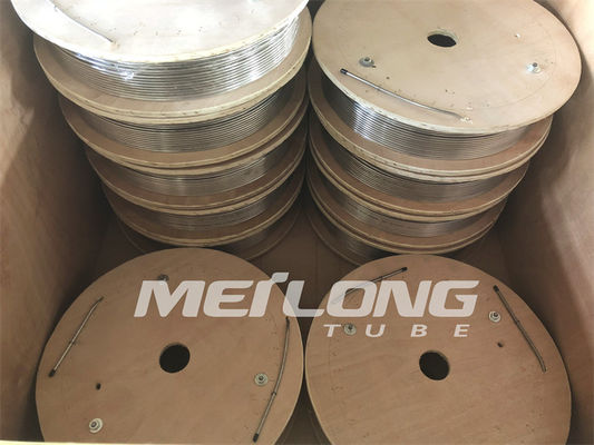 1/4 '' OD X 0,065 '' WT TP316L Jalur Kontrol Hidraulik Tabung Kapiler Tipis