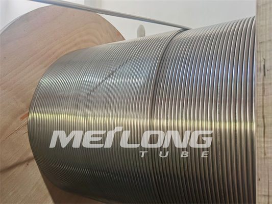 Jalur Kontrol Hidraulik Tabung Melingkar Stainless Steel Dupleks 2205 UNS S32205