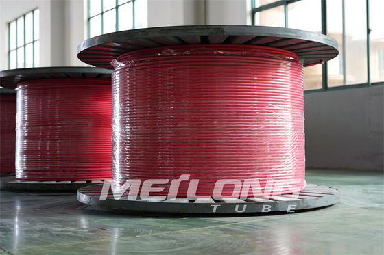 Uns S32205 Stainless Coil Tubing Duplex 2205 TPV Kontrol Terenkapsulasi
