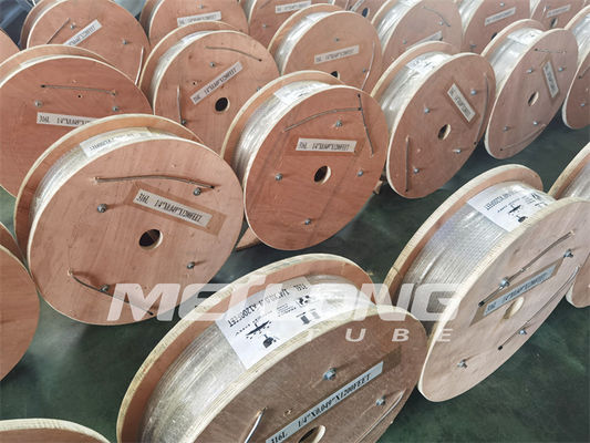 Duplex 2507 Tabung Kapiler Berdinding Tipis Melingkar 3 4 Kumparan Tabung Baja Tahan Karat