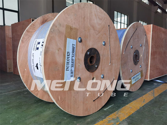 Tabung Kapiler Tipis Melingkar Tarik Tinggi Duplex 2507 Jalur Injeksi Kimia