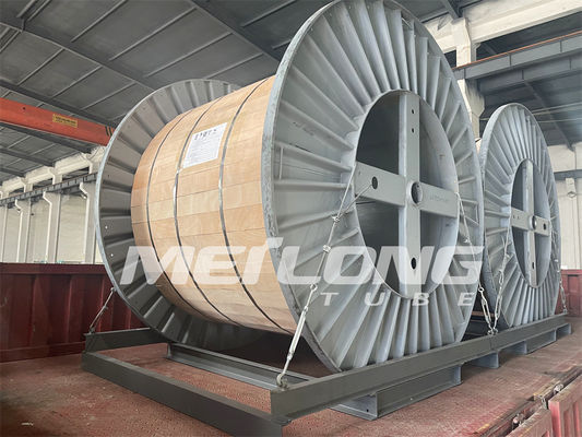 Jalur Kontrol Hidraulik Polipropilena PP Flatpack Tabung Melingkar Baja Tahan Karat SS316L