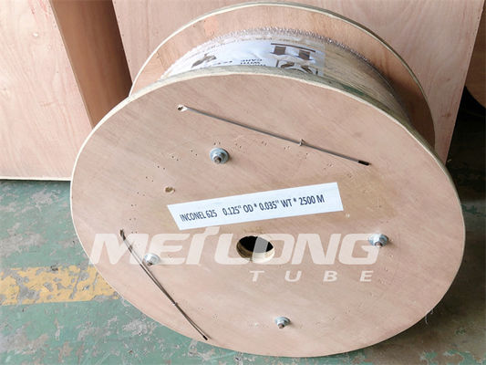 Garis Kontrol Hidraulik Gambar Dingin Ss304 Tabung Kapiler Tekanan Tinggi Melingkar Bulat