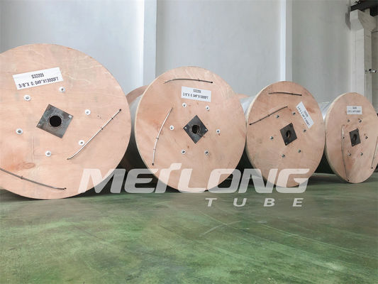 Tabung Jalur Kontrol Stainless Steel Tabung Logam Melingkar Dengan Toleransi Dimensi Yang Ketat