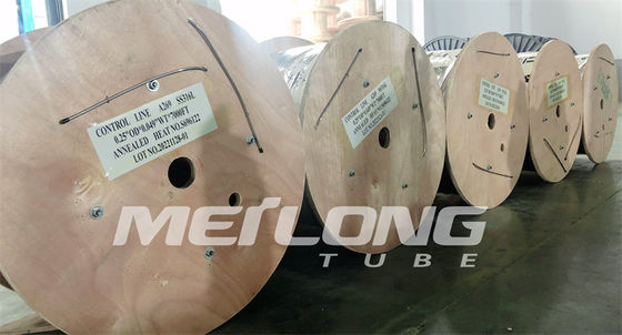 1/8 Tabung Saluran Kontrol Tekanan Tinggi Untuk Industri Minyak Dan Gas