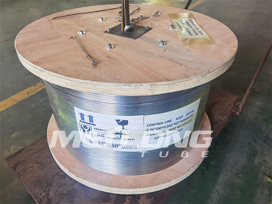 1/8 Tabung Saluran Kontrol Tekanan Tinggi Untuk Industri Minyak Dan Gas