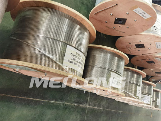0,035psi Incoloy 825 Tabung Melingkar Stainless Steel 12000M Tabung Melingkar Kapiler