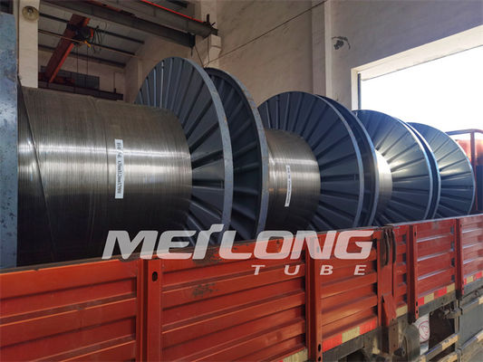 Tabung Melingkar Stainless Steel Kapiler 10000psi Tabung Kapiler Stainless Panjang Terus Menerus