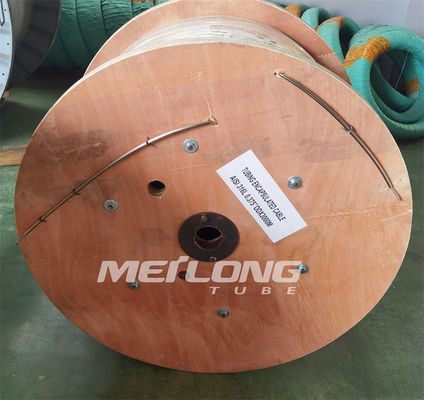 Tabung Kabel Terenkapsulasi 316L Konduktor Terenkapsulasi Untuk Lubang Bawah