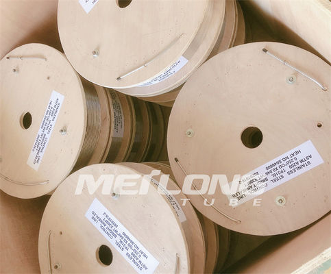 Tabung Saluran Kapiler Stainless Steel 10000Psi Untuk Kontrol Hidraulik Dan Injeksi Kimia