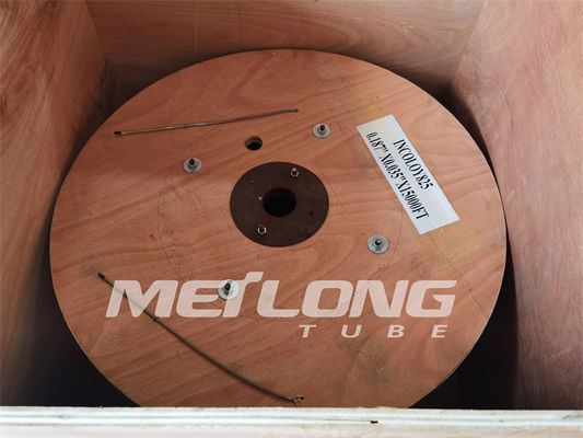 Tabung Hidrolik Stainless Steel SS Tabung Kapiler Berdinding Tipis Arus Eddy Diuji Anil