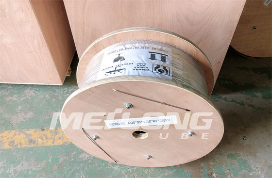 Jalur Injeksi Kimia Paduan Nikel 10000Psi 1/4''OD X 0,049''WT