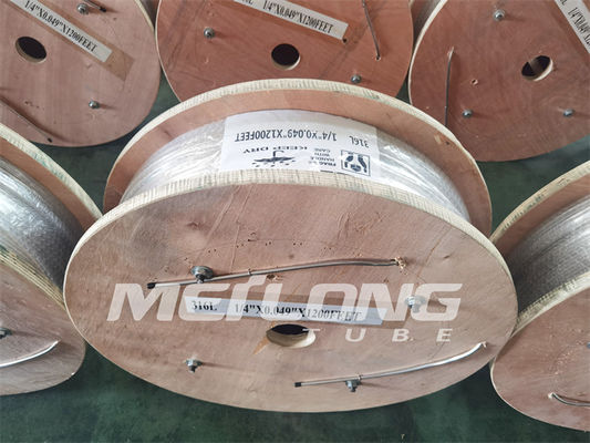 10000psi Duplex 2507 Jalur Kontrol Hidraulik Tabung Panas Bumi